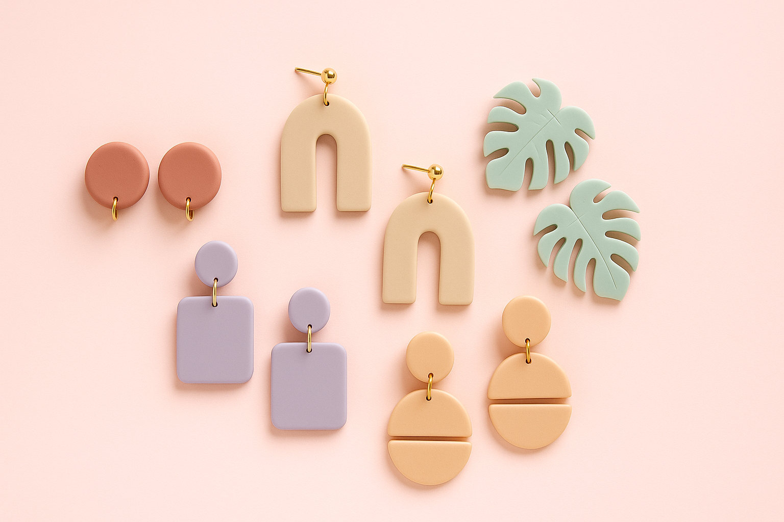 Clay Earrings Collection